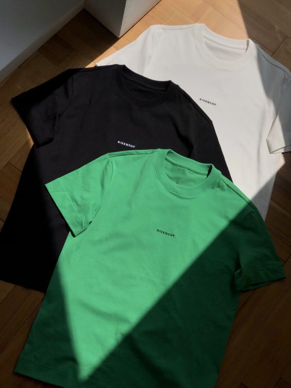 Premium Quality Givenchy Short Sleeves Black Print Collection