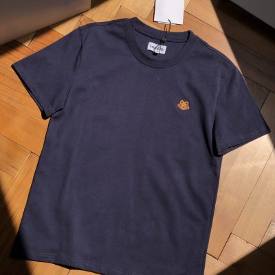 Best Selling Kenzo Short Sleeves Black Logo Style