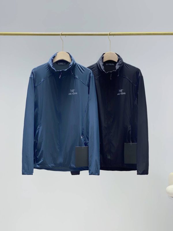 Premium Quality Ami Coats Navy Logo Style