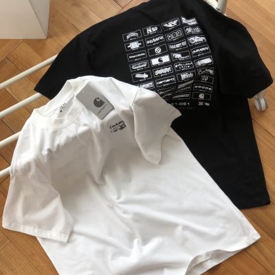 Luxury Carhartt Short Sleeves Black Cotton Luxury