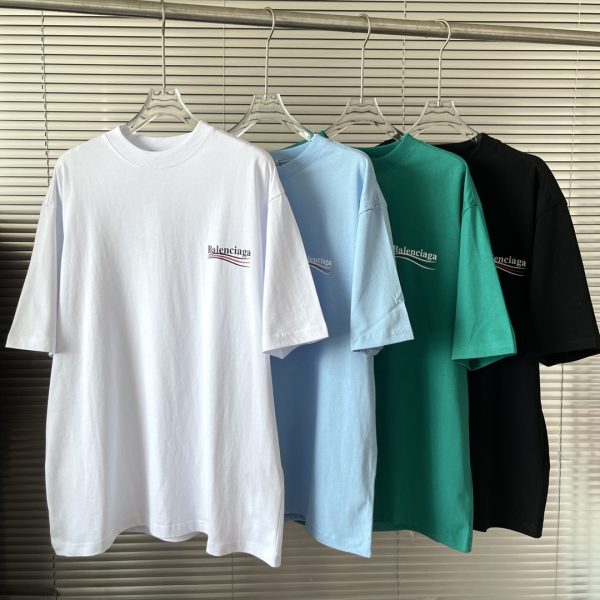 High Quality Balenciaga Short Sleeves Sky Classic Style