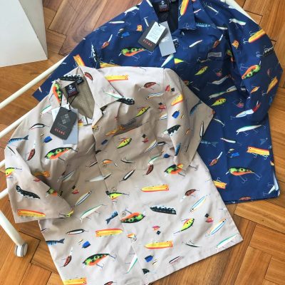Premium Columbia Short Sleeves Khaki Print Luxury