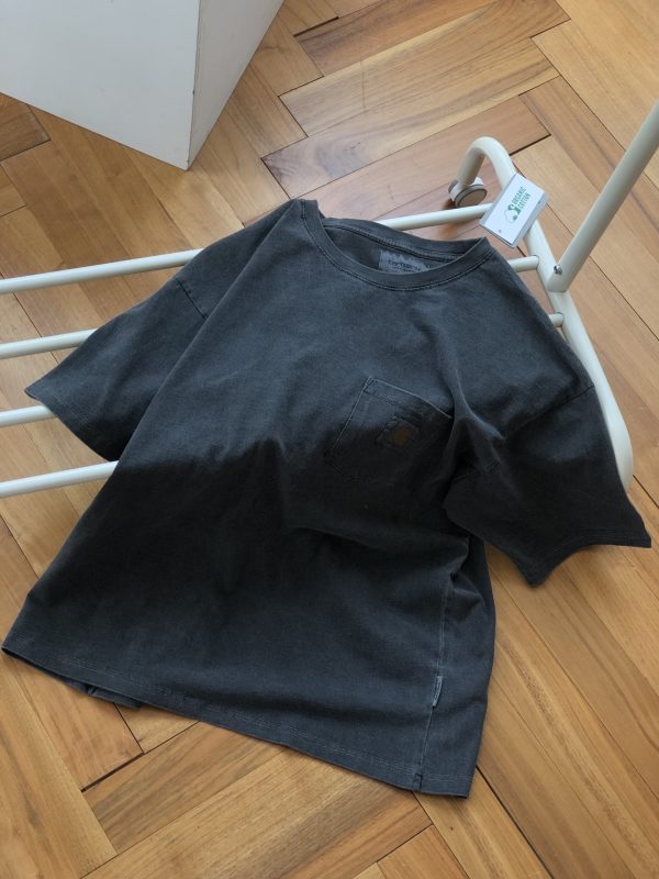 Best Selling Carhartt Short Sleeves Grey Linen Style