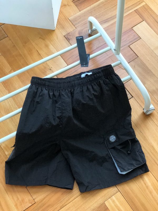 Luxury Stone Island Shorts Nylon Luxury