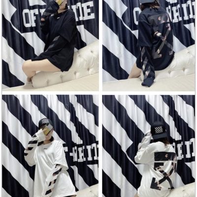 Premium Quality Off-White Long Sleeves White Cotton Classic Luxury