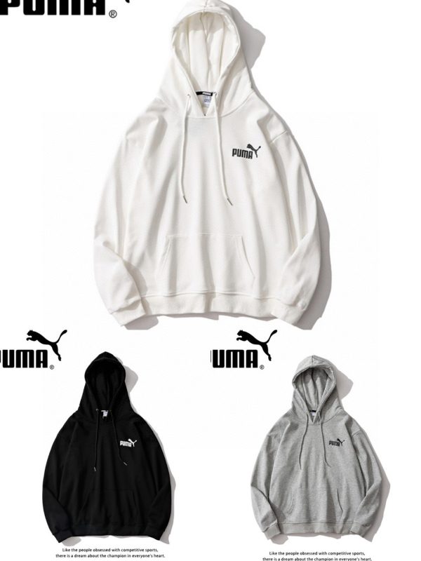 Premium Puma Sweatshirt Black Cotton Style