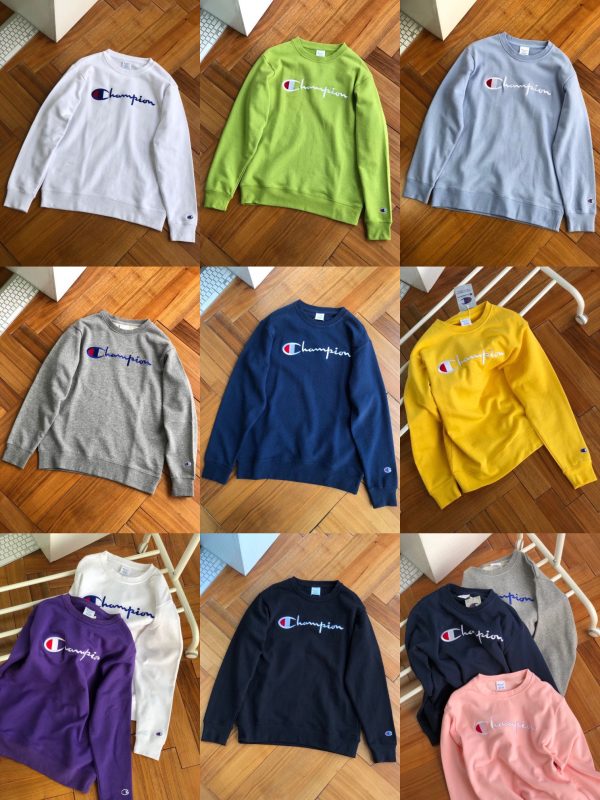 High Quality Champion Hoodie Cotton Embroidery Collection