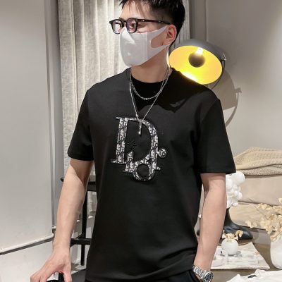 High Quality Dior Short Sleeves Cotton Classic Style