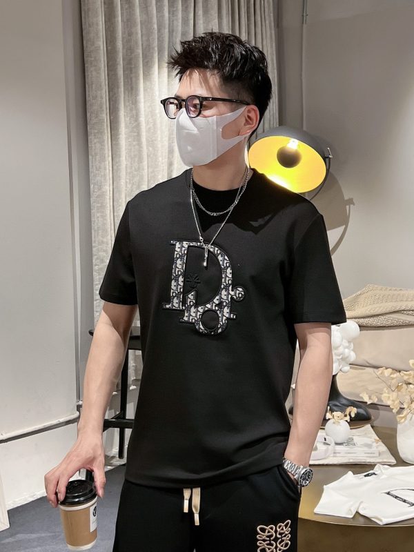High Quality Dior Short Sleeves Cotton Classic Style