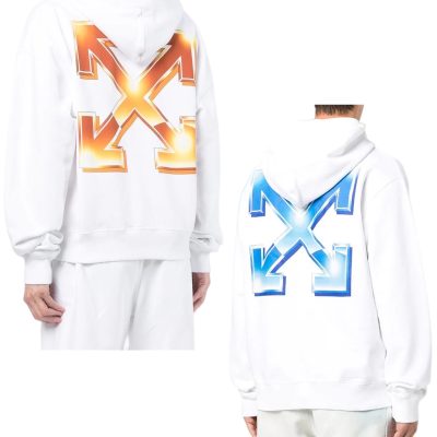 Luxury Off-White Sweatshirts White Cotton Classic Style