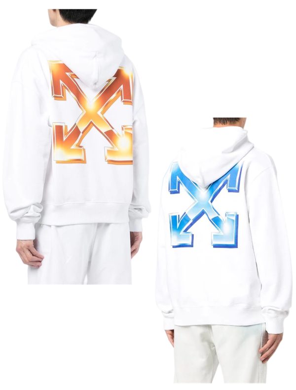 Luxury Off-White Sweatshirts White Cotton Classic Style