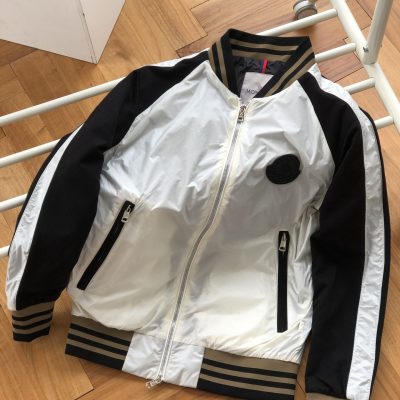 Luxury Moncler Coat Green Polyester Collection