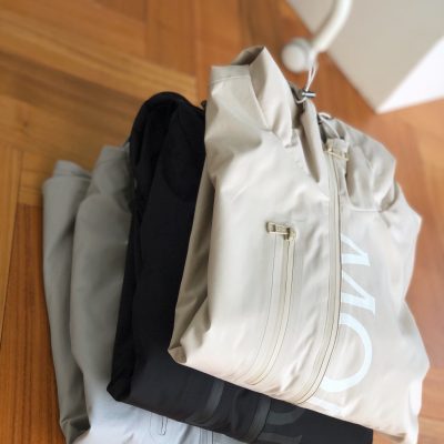 Premium Moncler Coats Black Polyester Classic Style