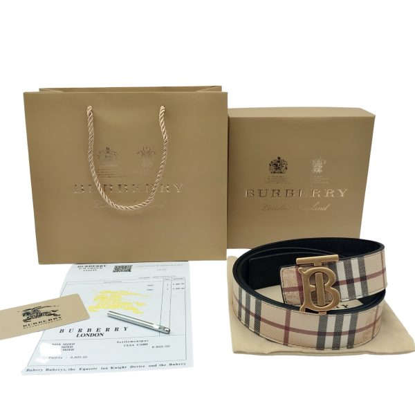 Premium Quality Burberry Short-Sleeved Shirt Beige Cowhide Vintage Luxury