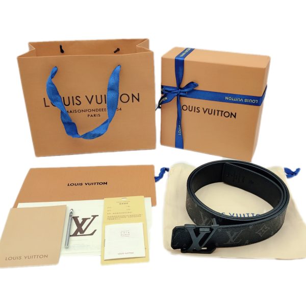 High Quality Louis Vuitton Belt Black Classic Luxury