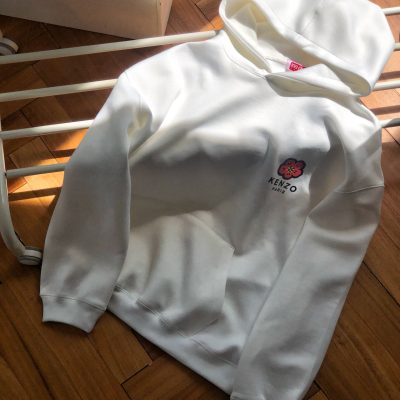 Luxury Kenzo Sweatshirts White Cotton Print Luxury