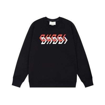 Luxury Gucci Sweatshirts Black Washed Style