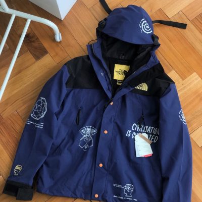 Luxury The North Face Jackets Navy Embroidery Luxury