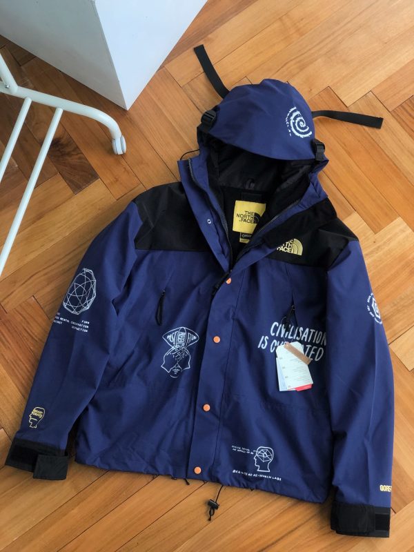 Luxury The North Face Jackets Navy Embroidery Luxury