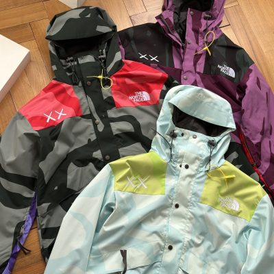 Premium Quality The North Face Coats Blue Style