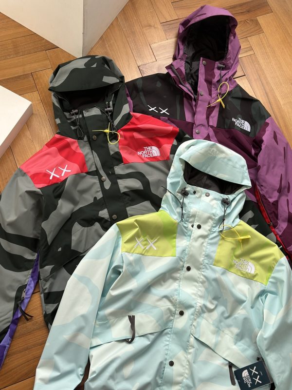 Premium Quality The North Face Coats Blue Style
