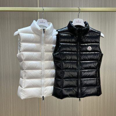 Best Selling Moncler Vest White Nylon Classic Luxury