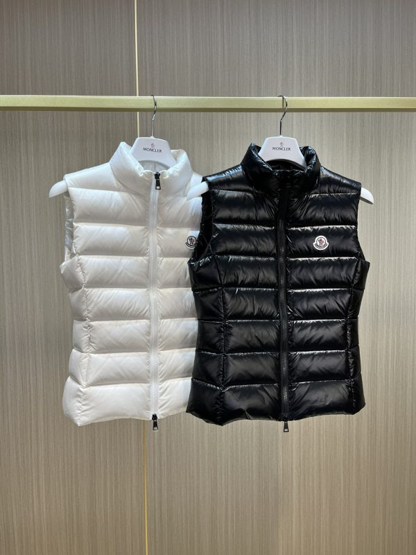 Best Selling Moncler Vest White Nylon Classic Luxury