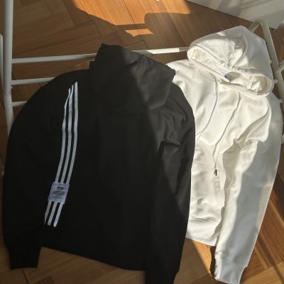 Best Selling Y-3 Sweatshirts Black Striped Collection