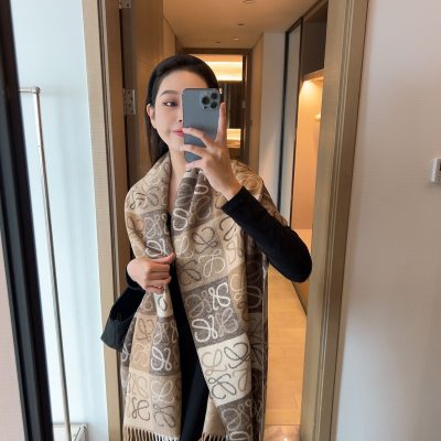 Premium Chanel Scarf Cashmere Elegant Style