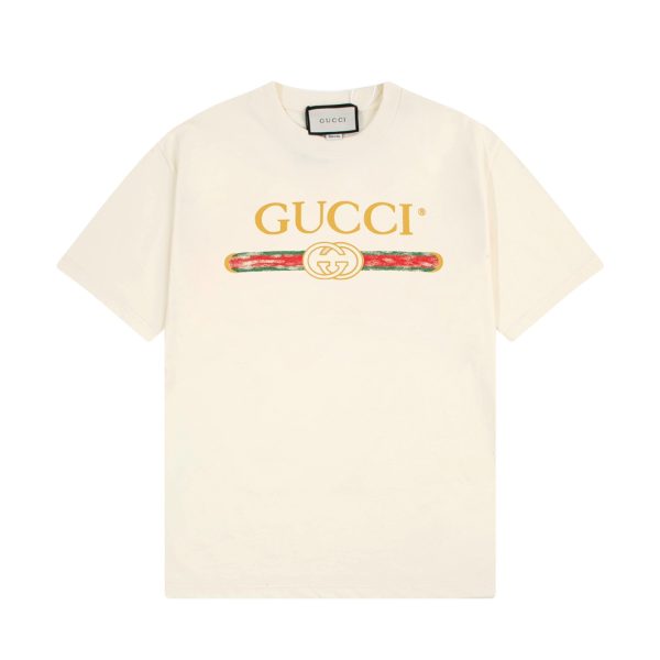 Premium Quality Gucci Short Sleeves Cotton Classic Style