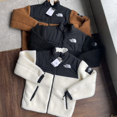 Premium The North Face Coat White Fleece Classic Collection