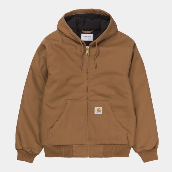 High Quality Carhartt Coats Black Canvas Style