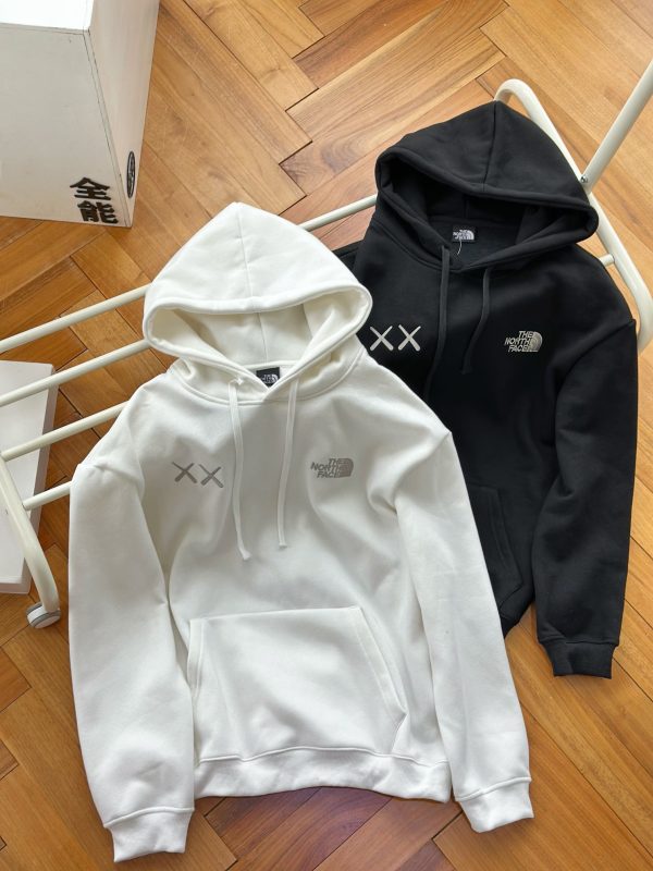 Premium The North Face Sweatshirts Black Cotton Embroidered Collection