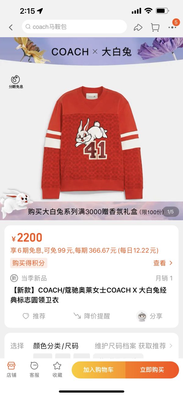 Luxury Coach Hoodie White Classic Collection