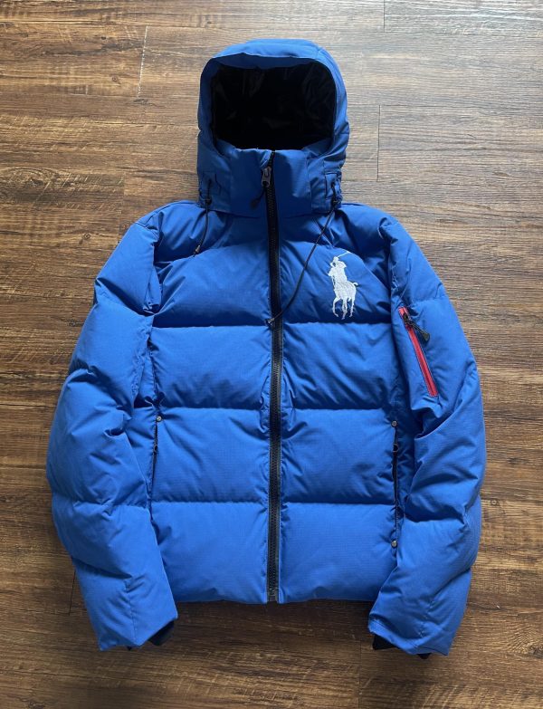 Premium Ralph Lauren Down Jackets White Logo Style