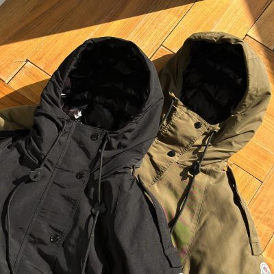 Premium Moncler Windbreakers Green Logo Collection