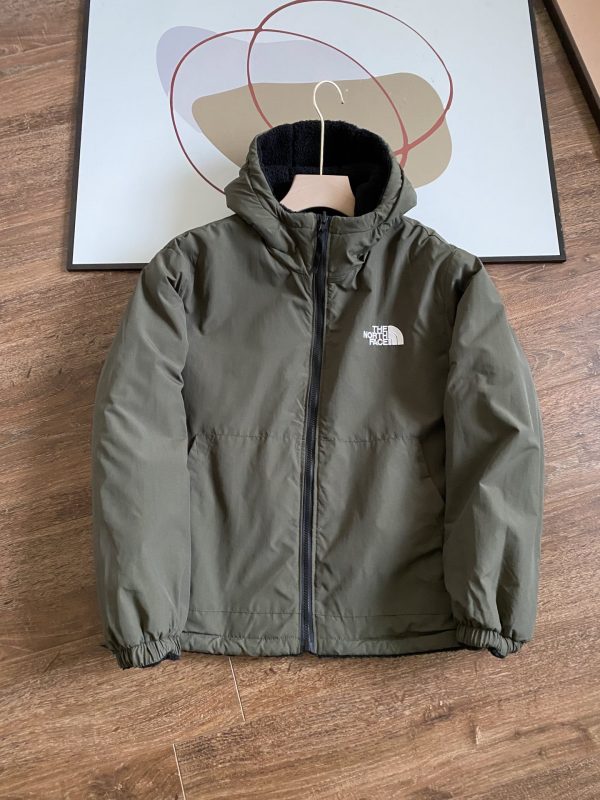 Premium The North Face Coat Black Embroidered Luxury
