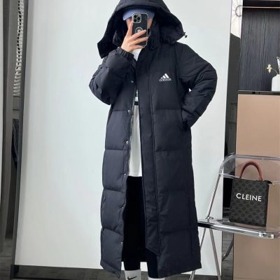 High Quality Adidas Down Jackets White Fleece Luxury