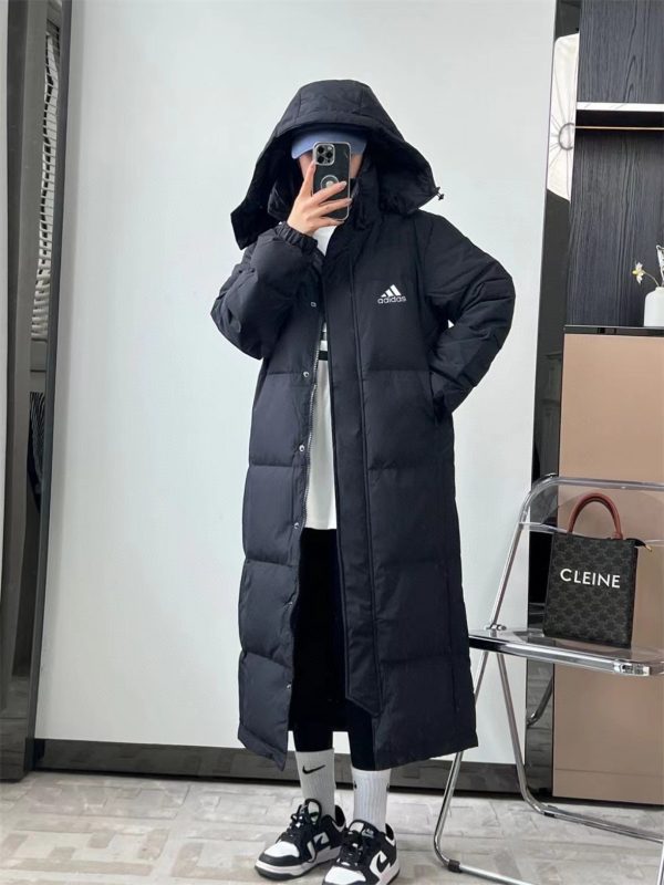 High Quality Adidas Down Jackets White Fleece Luxury