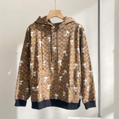 High Quality Coach Sweatshirts Print Luxury