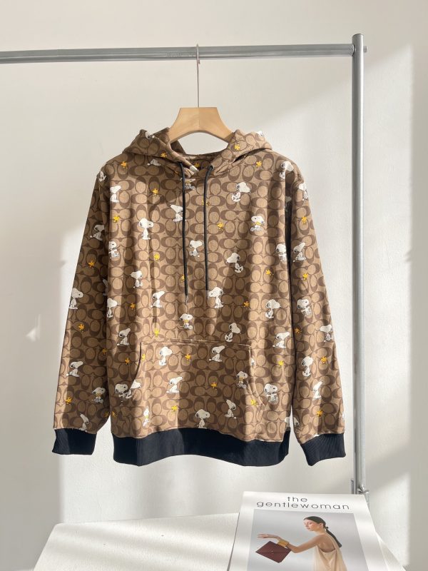 High Quality Coach Sweatshirts Print Luxury