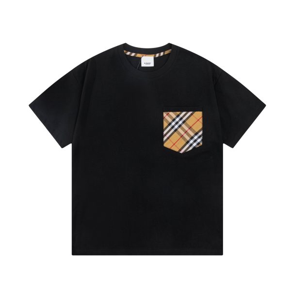 Best Selling Burberry Short Sleeves White Checkered Luxury