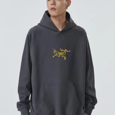 High Quality Boss Sweatshirts Gray Cotton Casual Collection