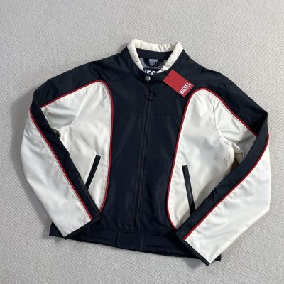Best Selling Diesel Coat Black Nylon Classic Collection