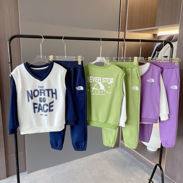 Premium The North Face Sweatshirts Navy Cotton Print Collection