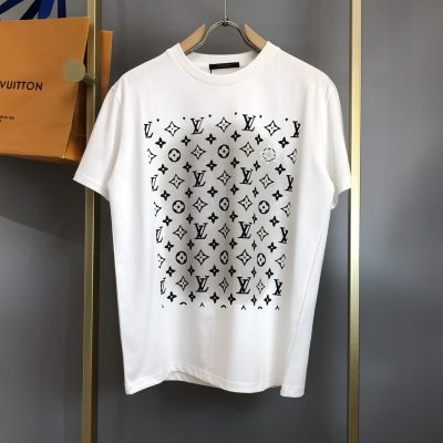 Luxury Louis Vuitton Short Sleeves Cotton Classic Collection