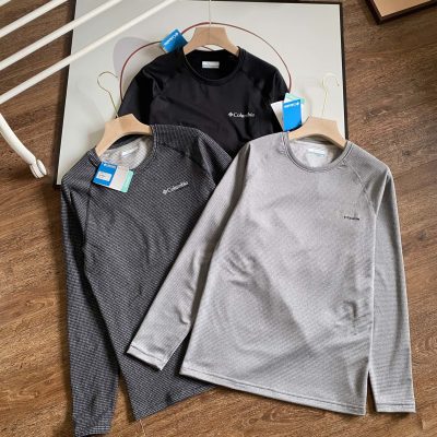 High Quality Colombia Long Sleeves Black Fleece Urban Luxury