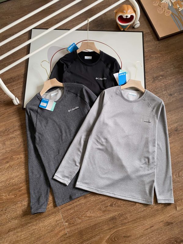 High Quality Colombia Long Sleeves Black Fleece Urban Luxury
