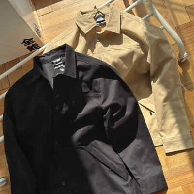Best Selling The North Face Shirts Black Cotton Washed Style