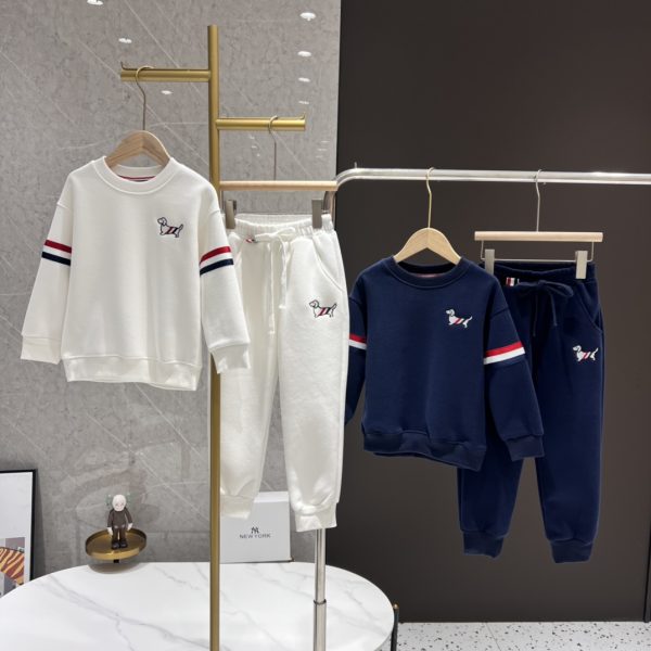 Best Selling Thom Browne Set Red Embroidered Collection